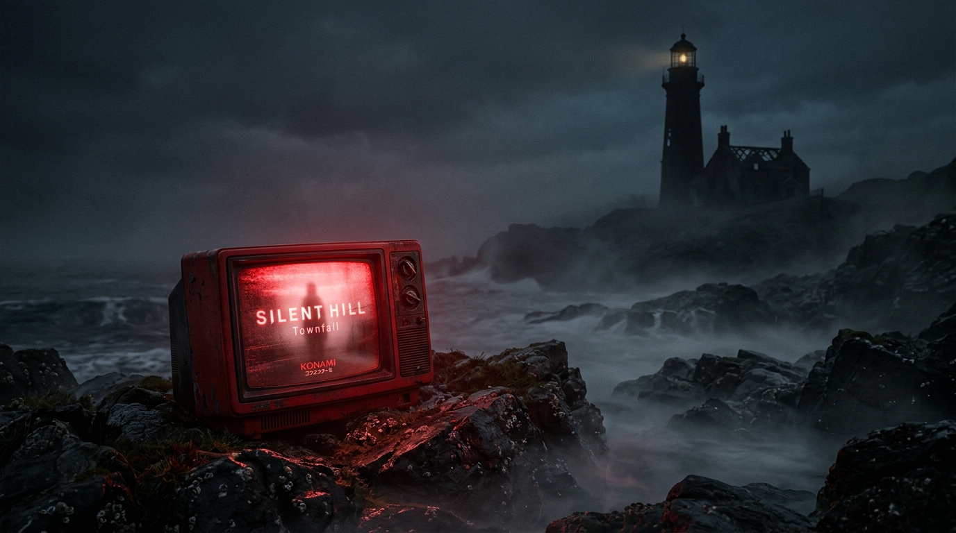 SILENT HILL: Townfall - Foggy St. Amelia Shoreline and CRT Broadcast